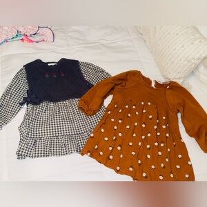 Zara toddler girl dress bundle  2-3T